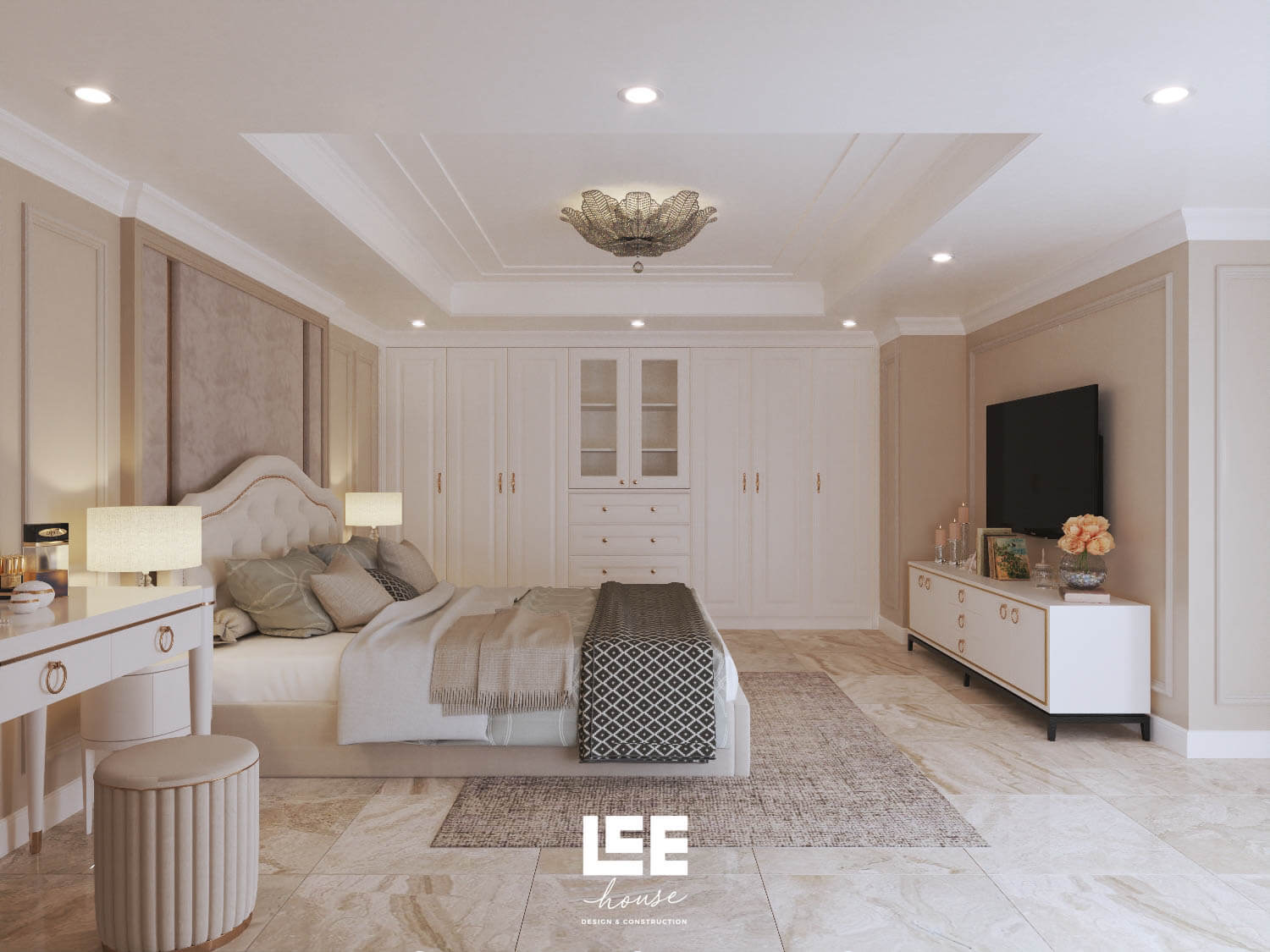 Thiết kế nội thất Căn hộ R1 Royal City