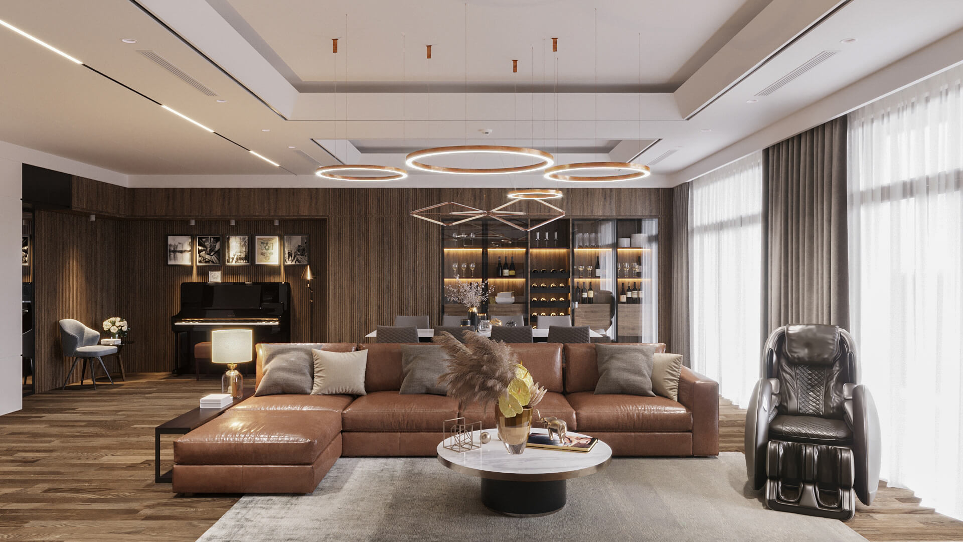 Thiết kế nội thất Căn hộ đập thông R1 Royal City