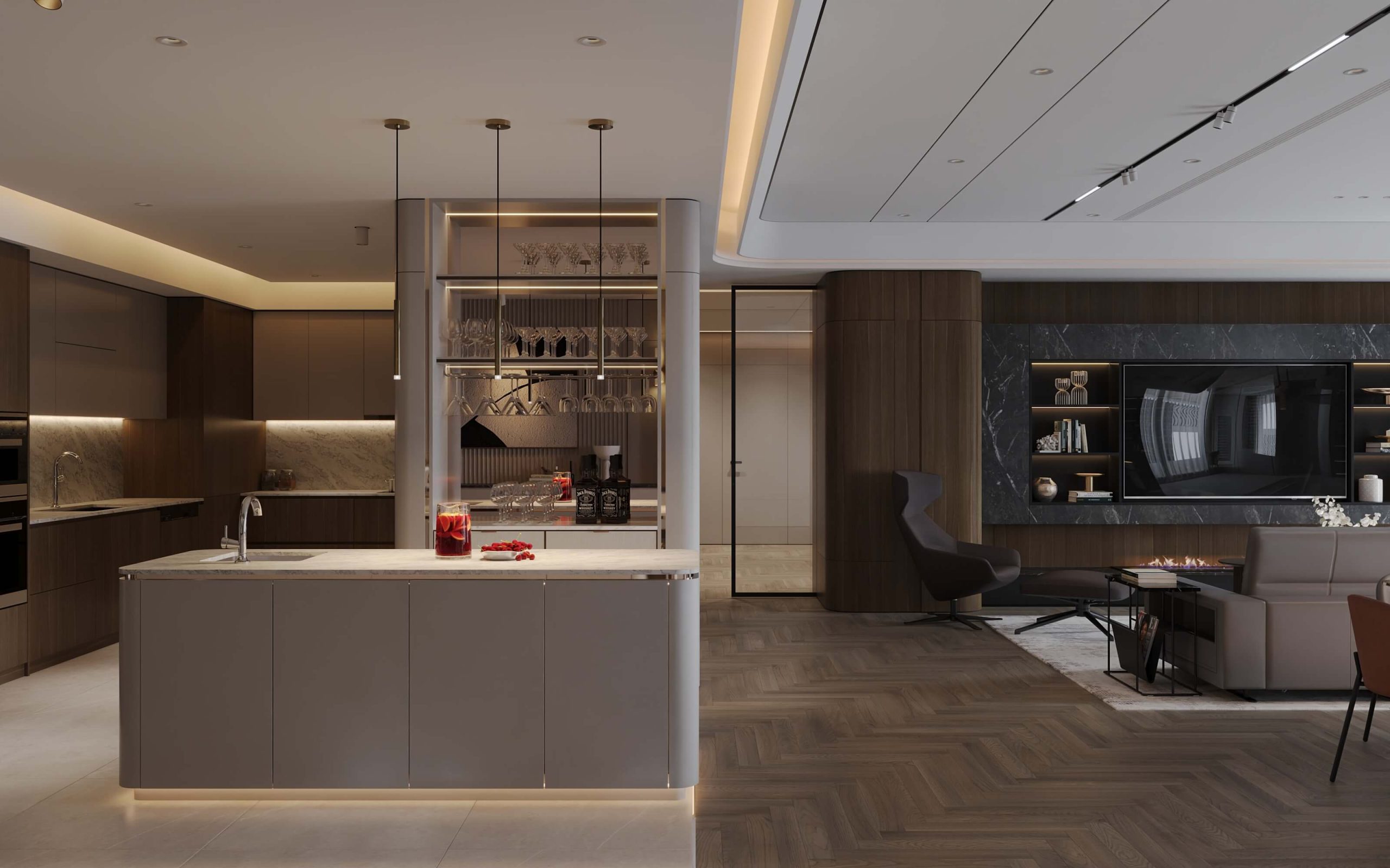 Thiết kế nội thất Căn hộ đập thông R3 Royal City