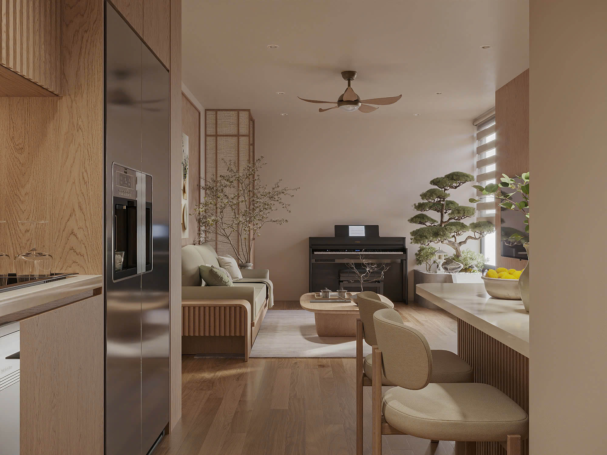 Thiết kế nội thất Căn hộ Park 5 Times City