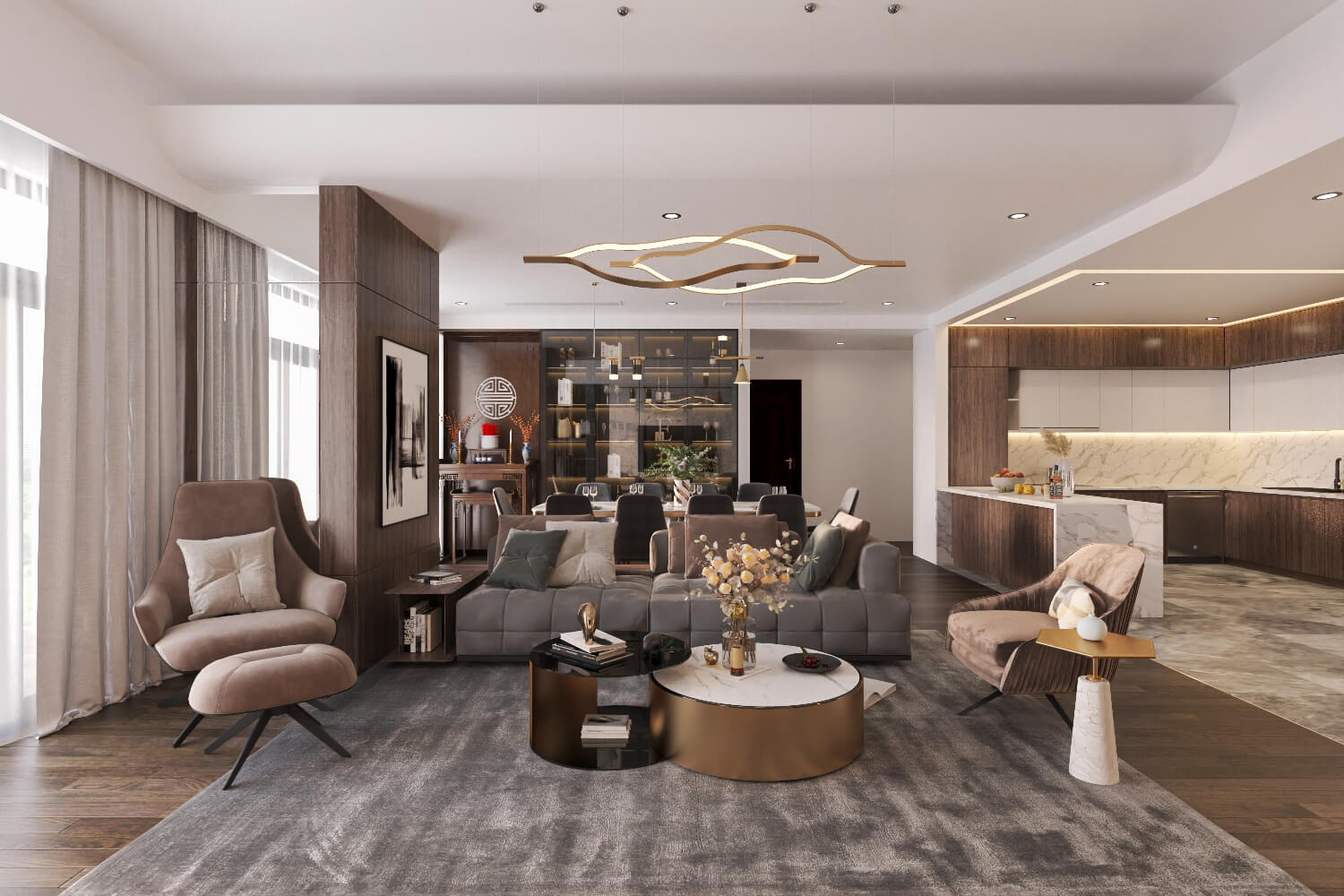 Thiết kế nội thất Căn hộ R2 Royal City