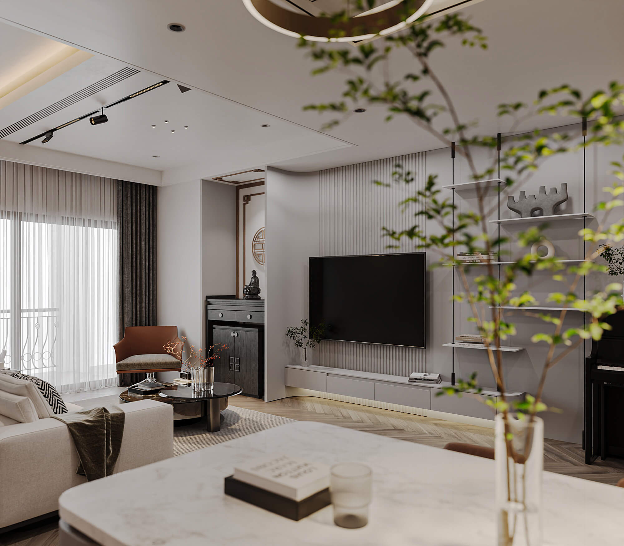 Thiết kế nội thất Căn hộ R6 Royal City