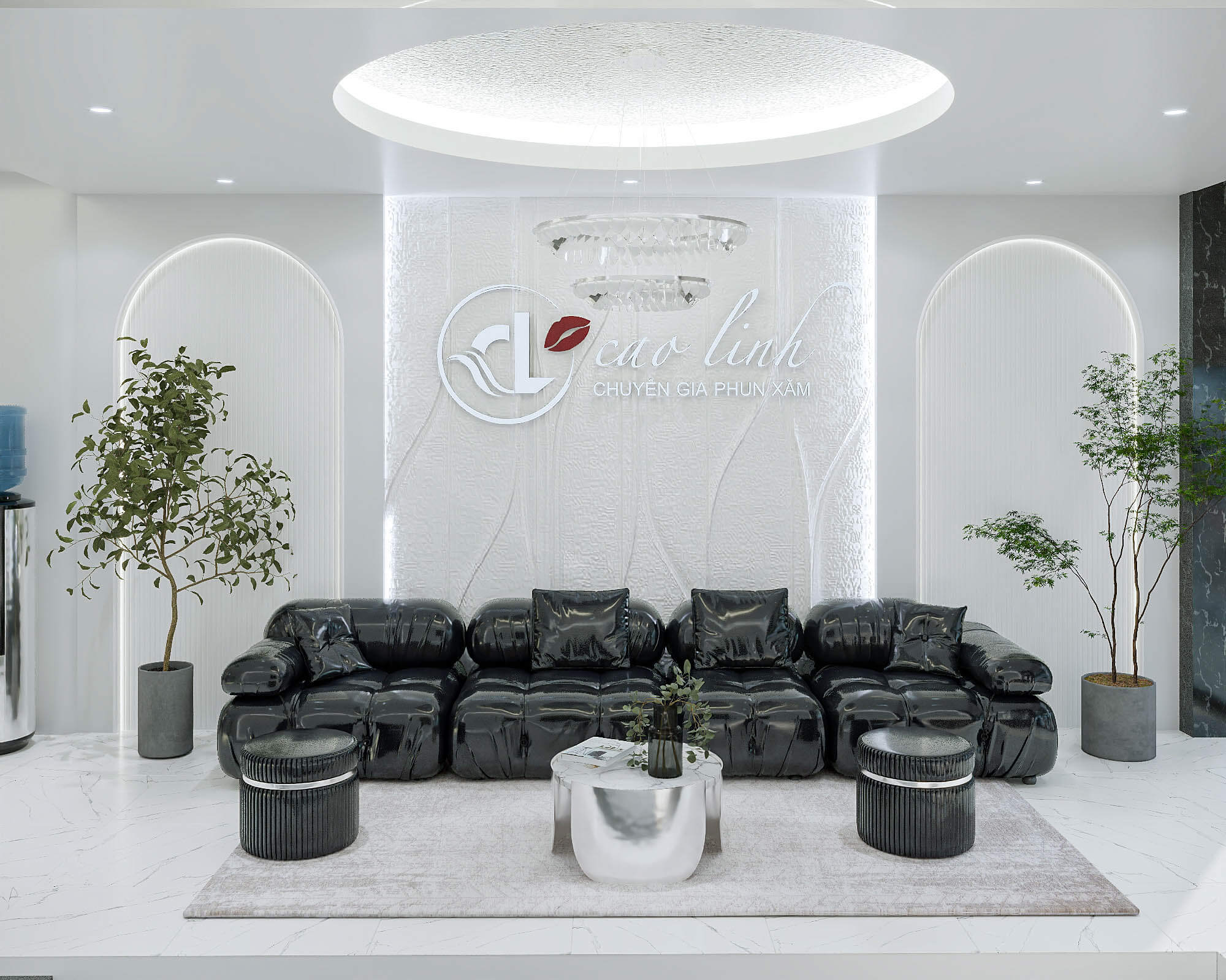 Thiết kế nội thất Cao Linh Spa