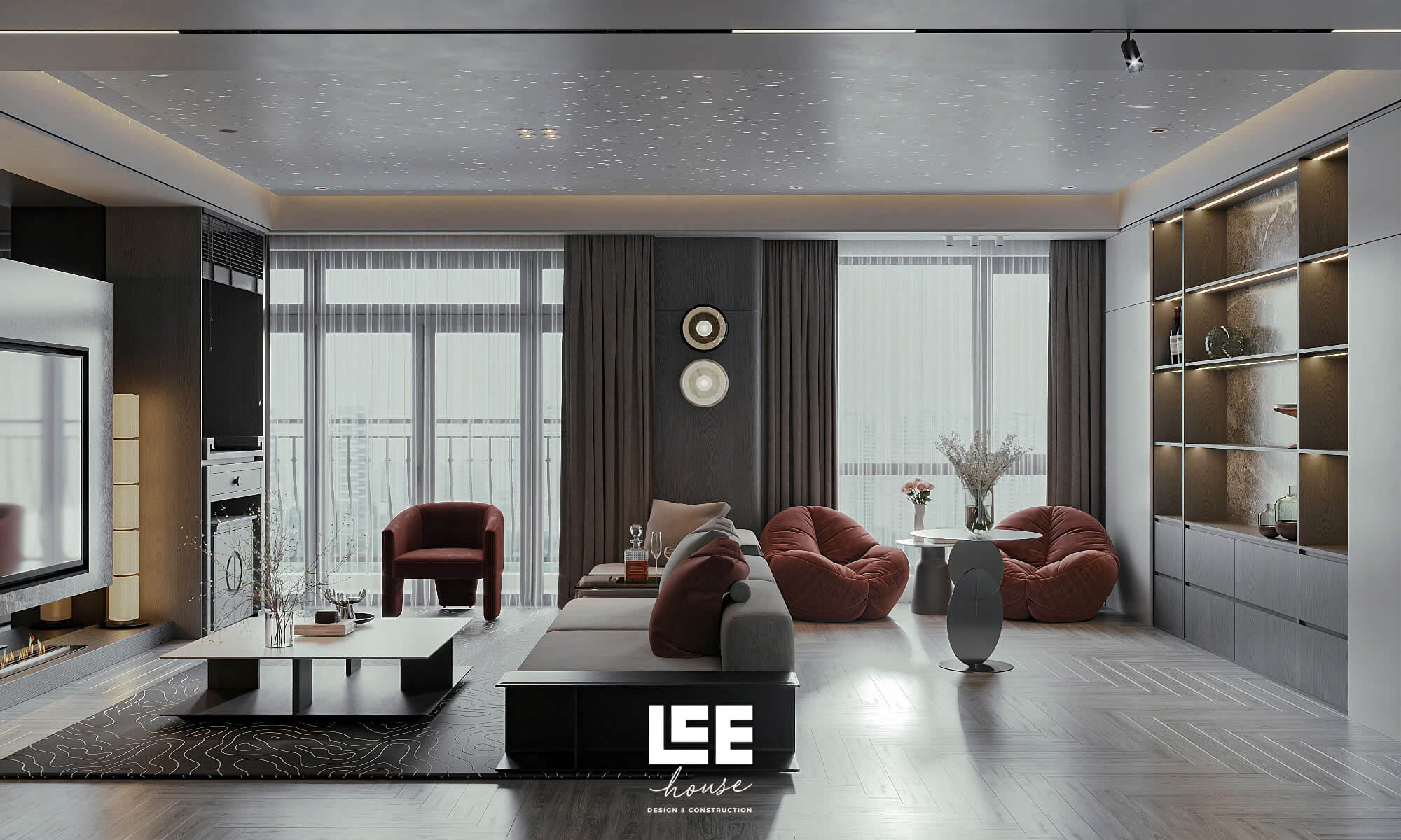 Thiết kế nội thất Căn hộ R3 Royal City