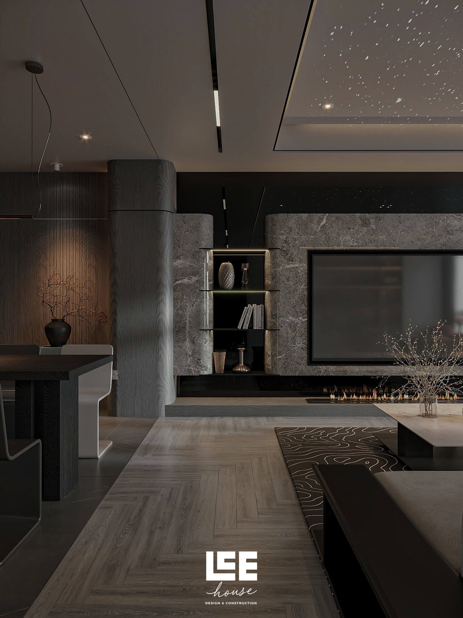 Thiết kế nội thất Căn hộ R3 Royal City