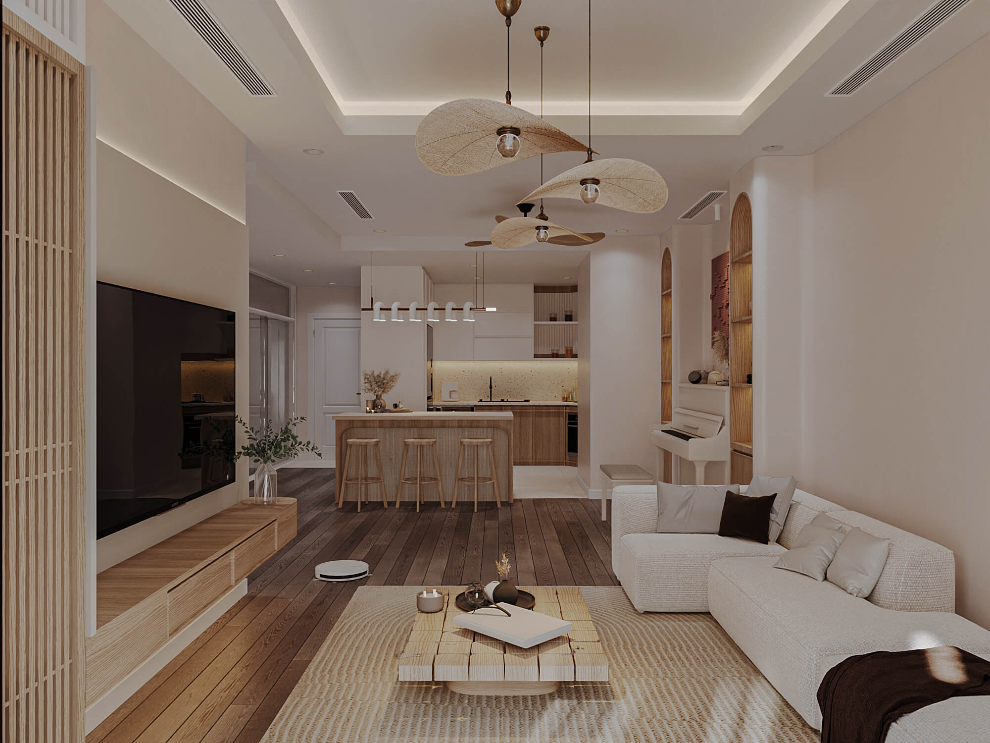 Thiết kế nội thất Căn hộ R3 Royal City