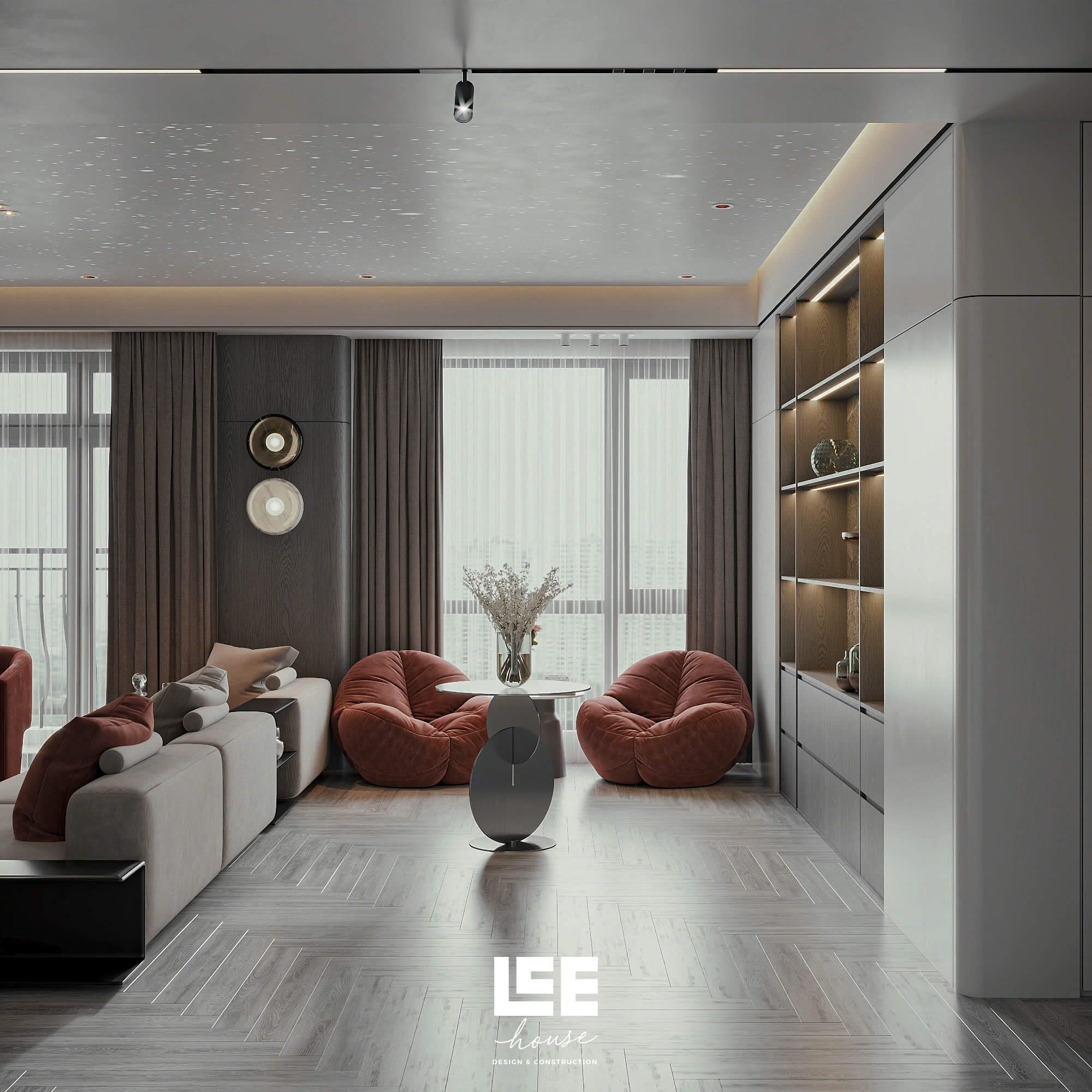 Thiết kế nội thất Căn hộ R3 Royal City