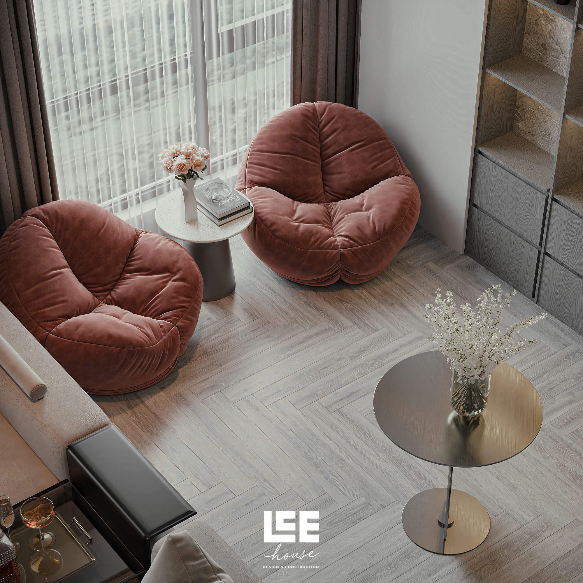 Thiết kế nội thất Căn hộ R3 Royal City