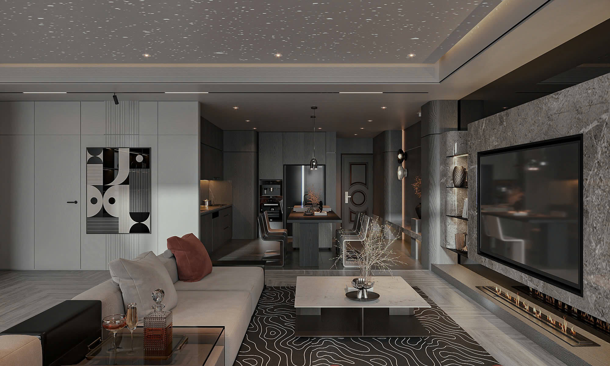 Thiết kế nội thất Căn hộ R3 Royal City