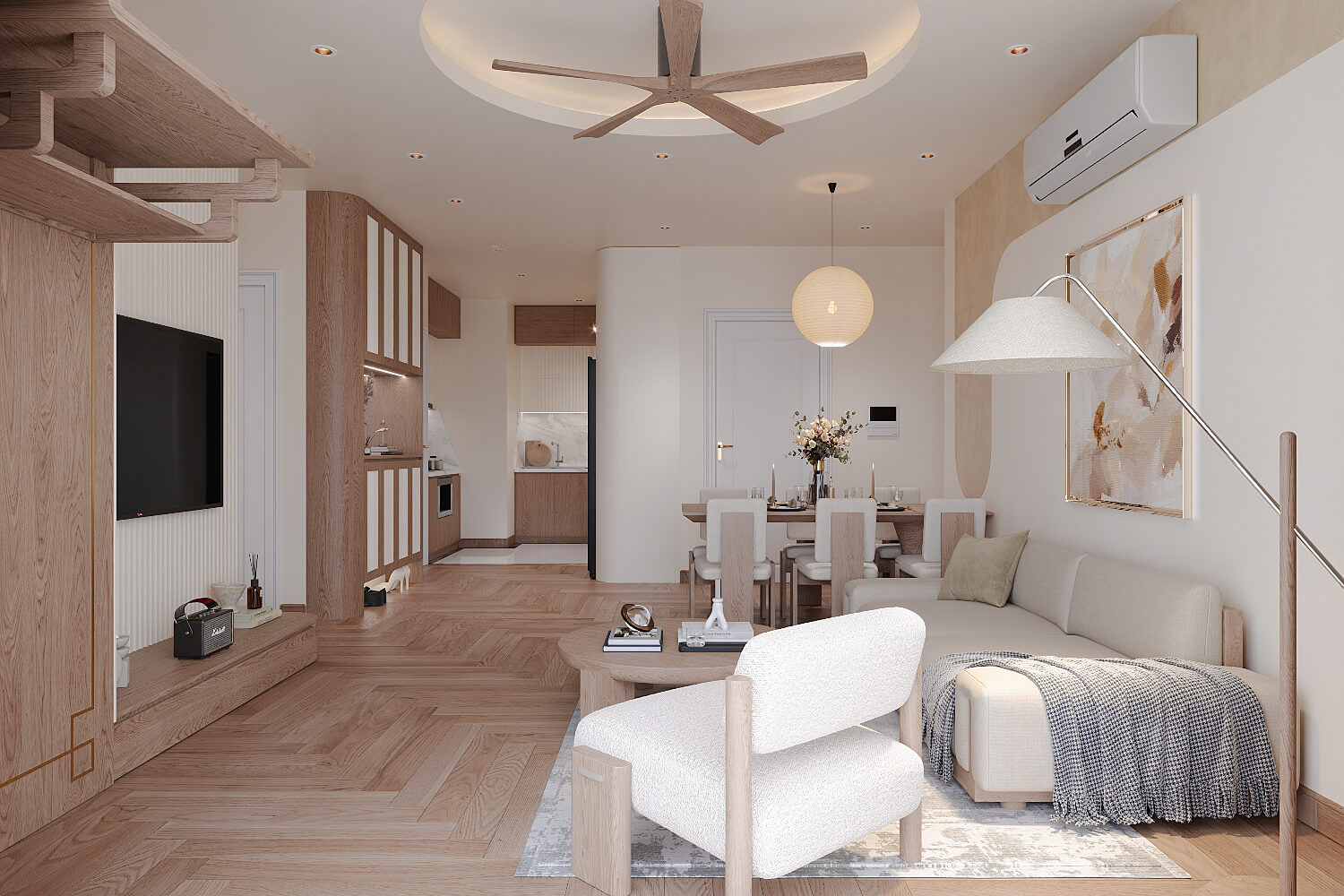 Thiết kế nội thất Căn hộ R6 Royal City