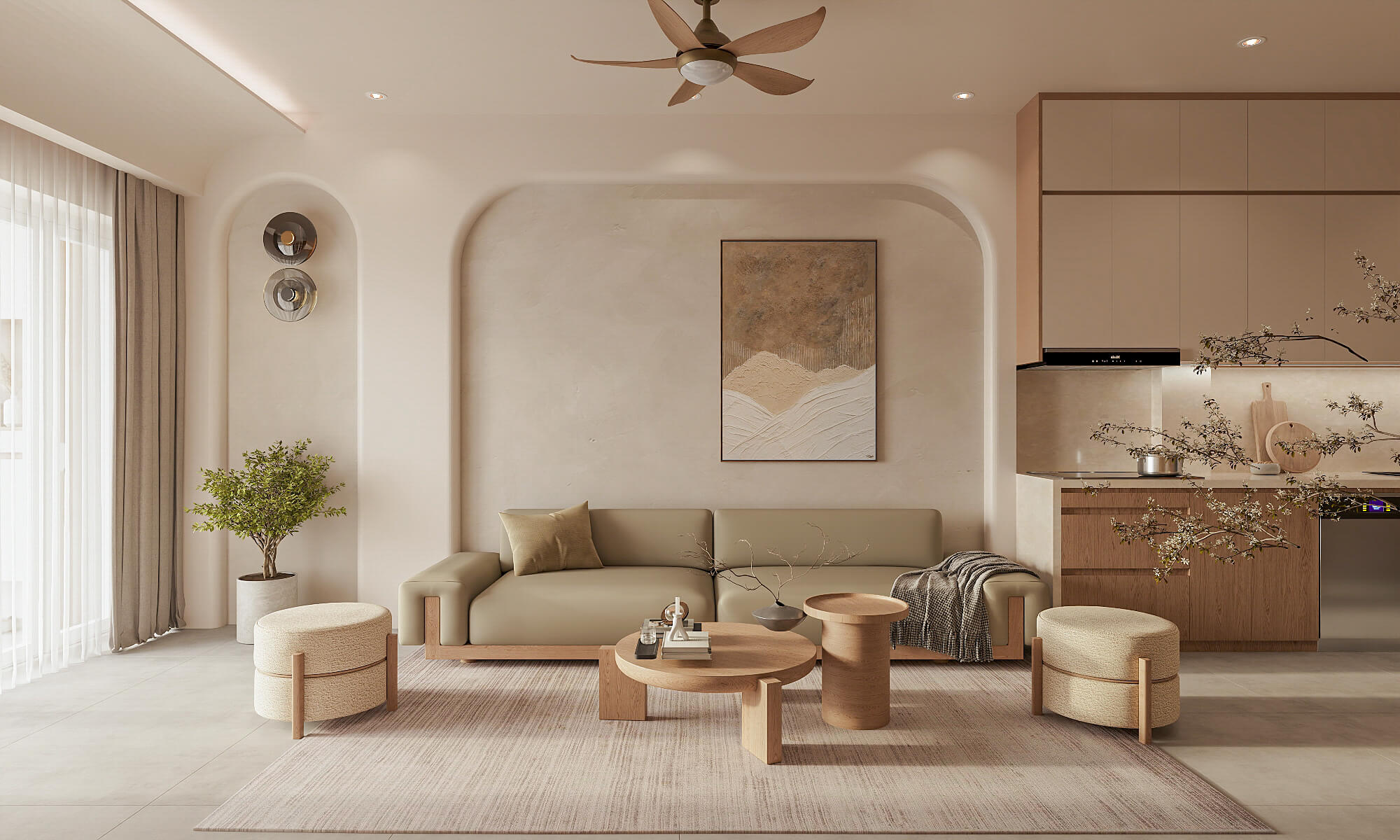 Thiết kế nội thất Nhà phố Hoàng Quốc Việt