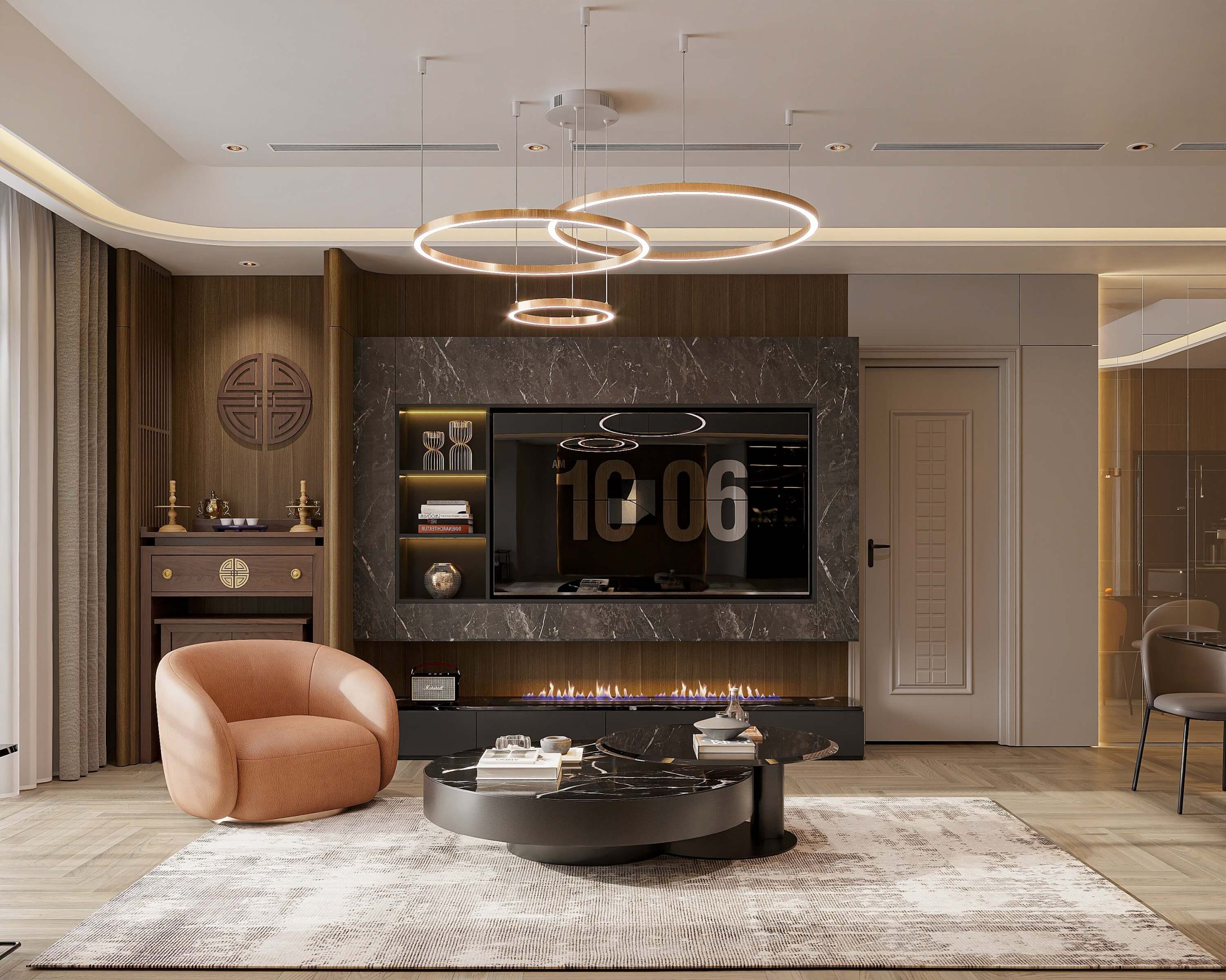 Thiết kế nội thất Căn hộ R4 Royal City