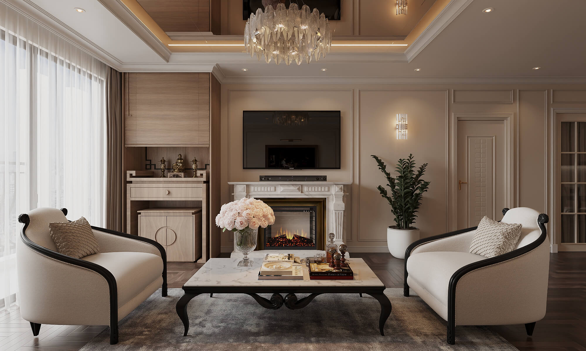 Thiết kế nội thất Căn hộ R3 Royal City