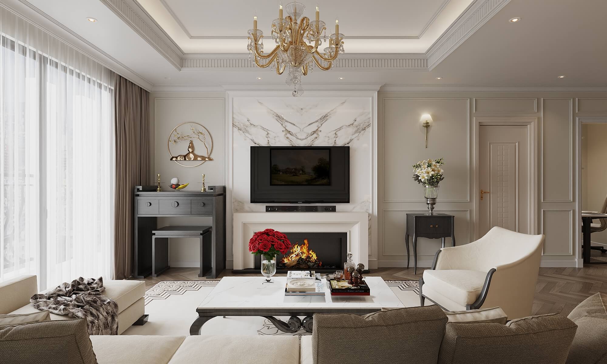 Thiết kế nội thất Căn hộ R3 Royal City