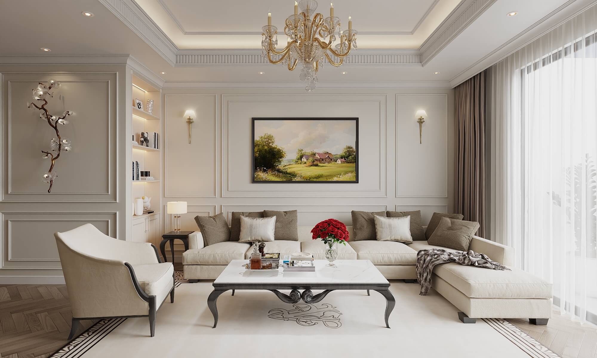 Thiết kế nội thất Căn hộ R3 Royal City