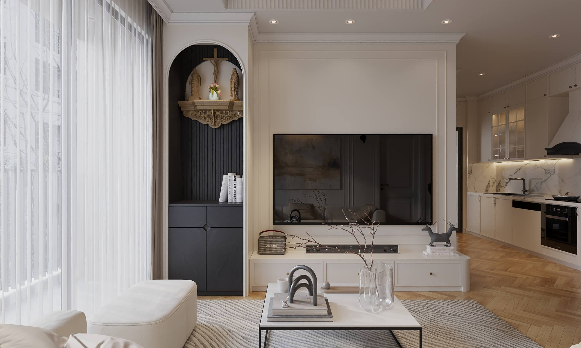 Thiết kế nội thất Căn hộ Viha Complex