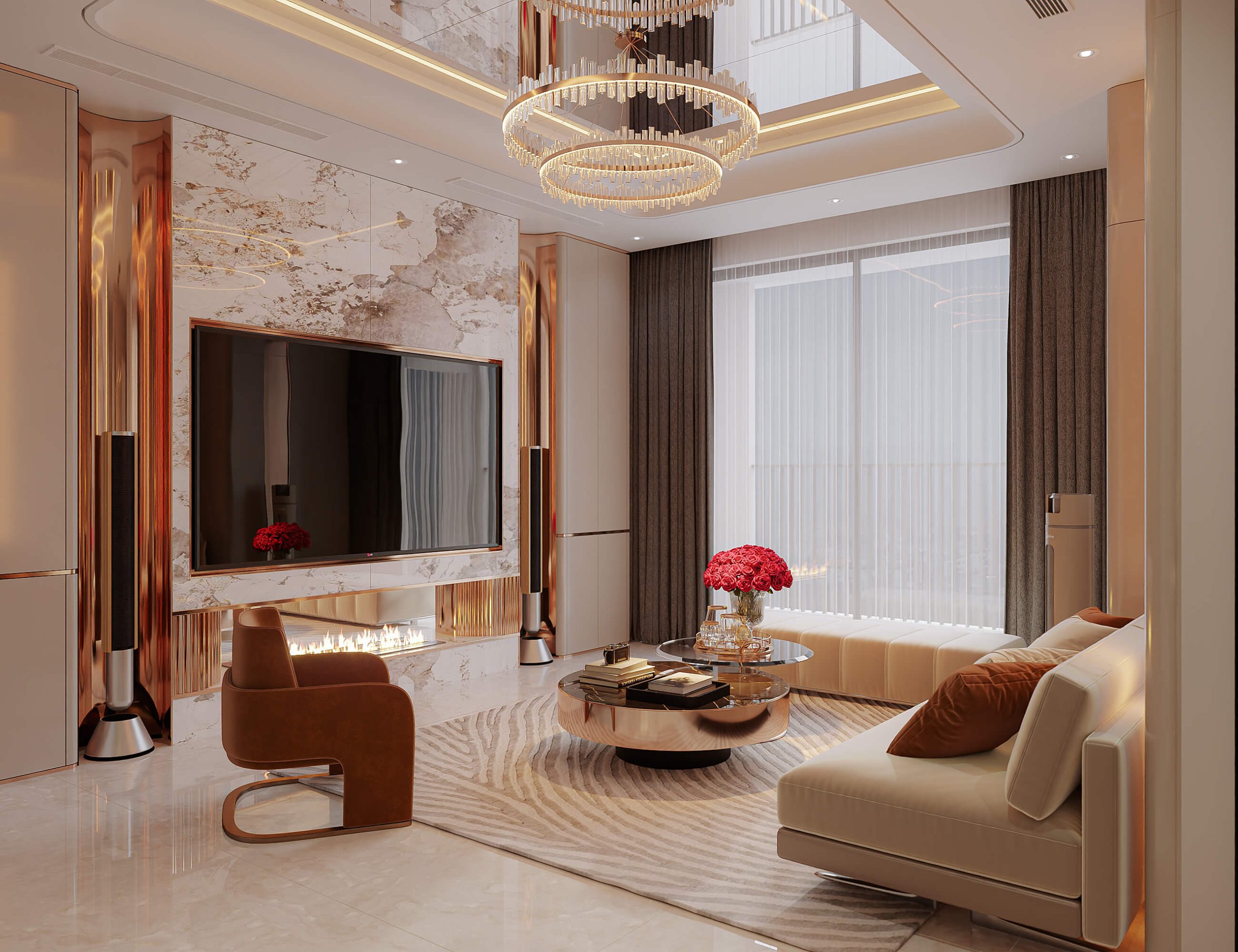 Thiết kế nội thất Căn hộ R6 Royal City