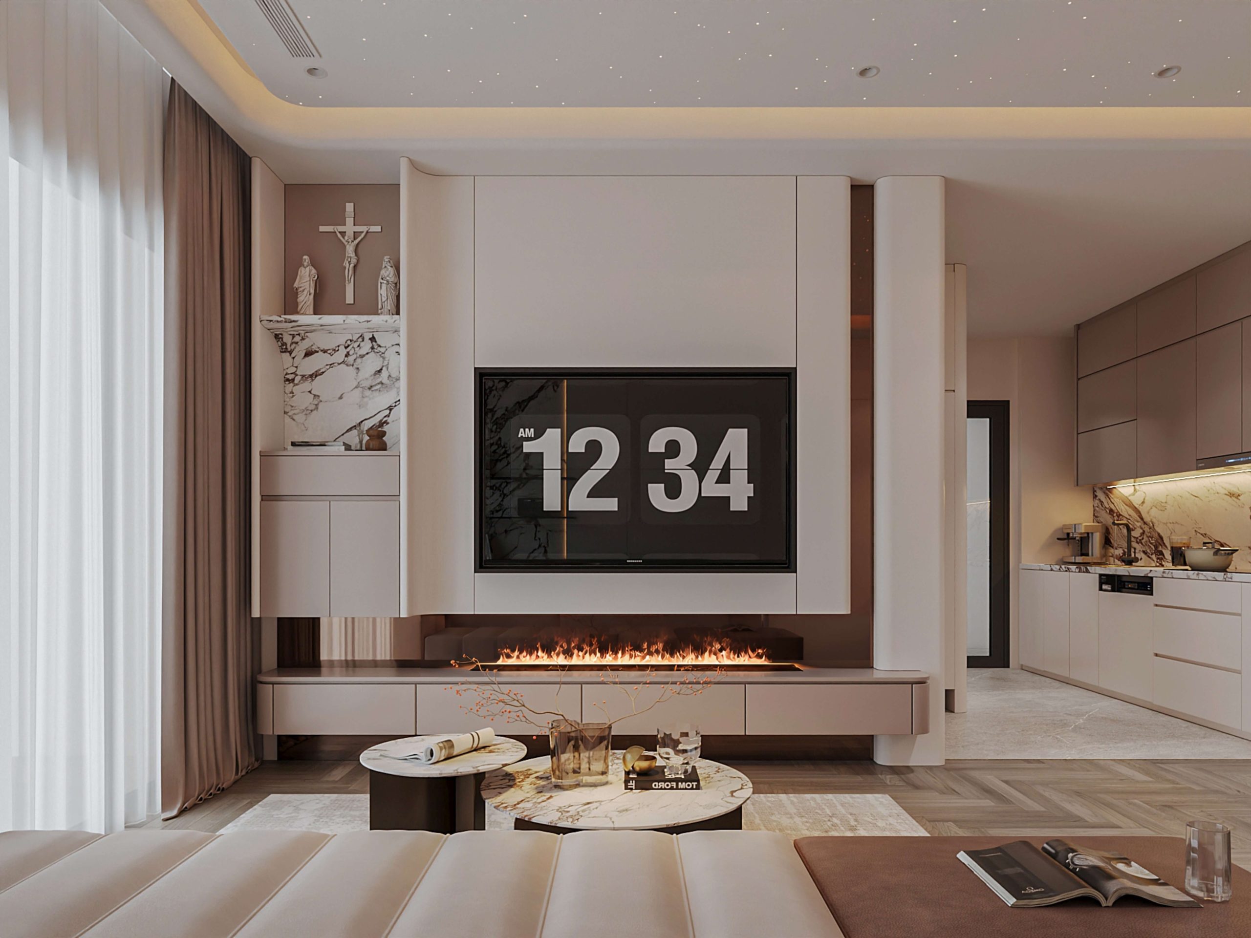 Thiết kế nội thất Căn hộ Viha Complex