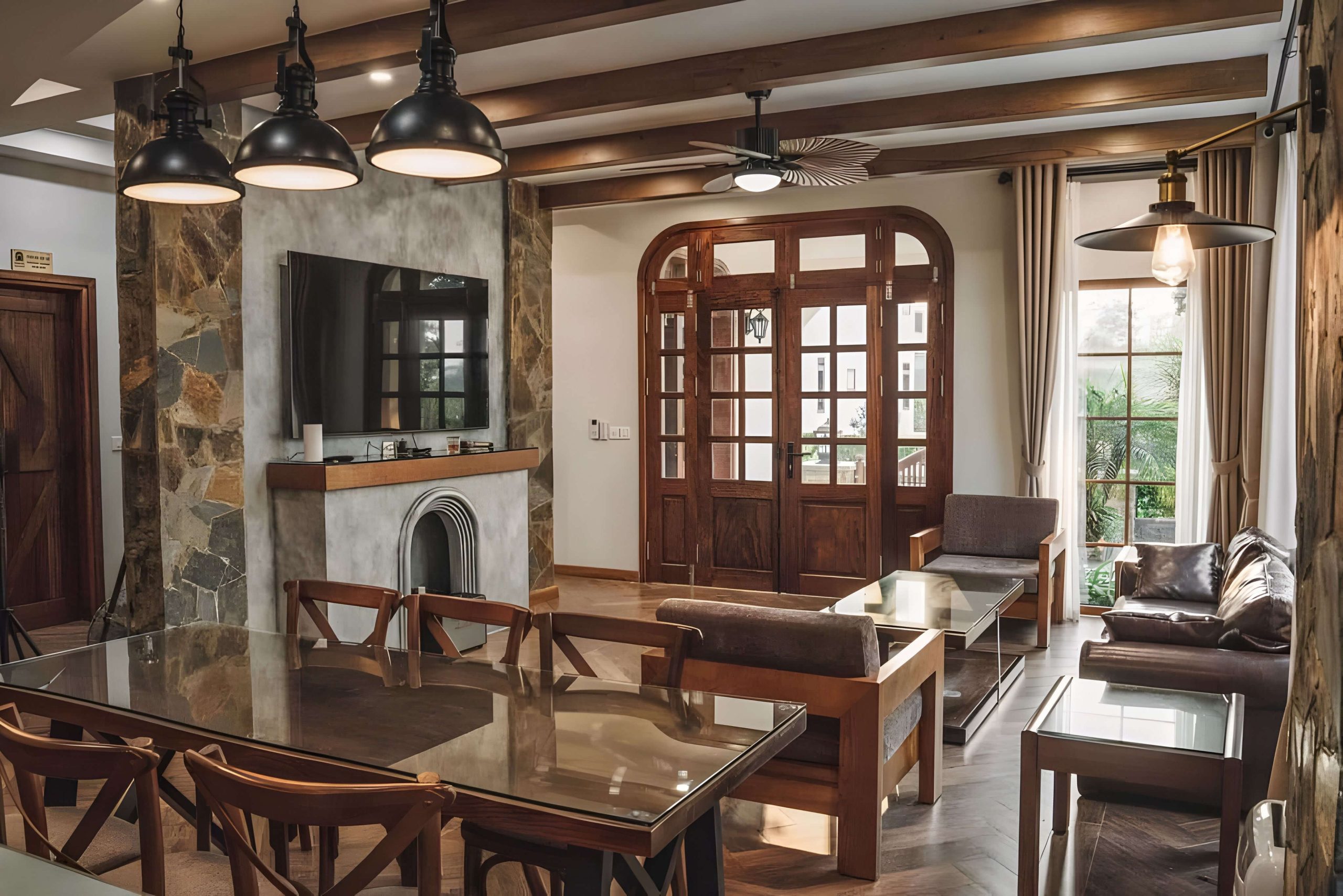 Thiết kế & thi công Biệt thự La Saveur de Hòa Bình